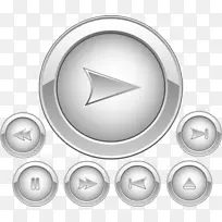 下载按钮图标-播放按钮-空若网 下载按钮图标-播放按钮-空若网