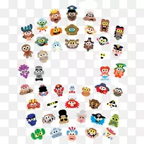 儿童纸针动物面具-空若网 儿童纸针动物面具-空若网