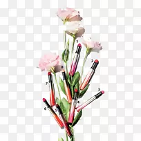 花卉设计模型人造花切花口红-空若网 花卉设计模型人造花切花口红-空若网