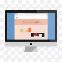 电脑显示器组织字体设计-空若网 电脑显示器组织字体设计-空若网