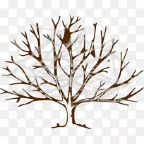 绘画树枝剪贴画-树-空若网 绘画树枝剪贴画-树-空若网