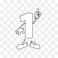 数字绘图,着色书,绘画剪贴画.100数字-空若网 数字绘图,着色书,绘画剪贴画.100数字-空若网