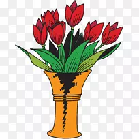 郁金香花卉设计切花剪贴画郁金香-空若网 郁金香花卉设计切花剪贴画郁金香-空若网