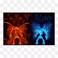 绘制数字艺术火焰-空若网 绘制数字艺术火焰-空若网