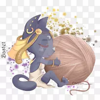 古埃及神巴斯特特埃及神话画女神-空若网 古埃及神巴斯特特埃及神话画女神-空若网