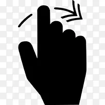 黑色手指剪影白色剪贴画-剪影-空若网 黑色手指剪影白色剪贴画-剪影-空若网