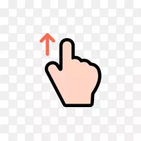 电脑图标手势剪贴画-android-空若网 电脑图标手势剪贴画-android-空若网