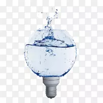 金鱼商业概念水族馆安装的灯泡-空若网 金鱼商业概念水族馆安装的灯泡-空若网