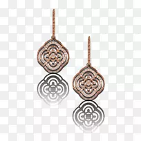 耳环银身珠宝圣诞饰品-银-空若网 耳环银身珠宝圣诞饰品-银-空若网