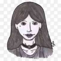 鼻子字符头饰草图.鼻子-空若网 鼻子字符头饰草图.鼻子-空若网