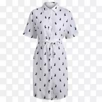 袖衬衫服装.水彩兔-空若网 袖衬衫服装.水彩兔-空若网