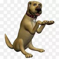 犬种小狗,猫鼻子,爪子-吉祥物-空若网 犬种小狗,猫鼻子,爪子-吉祥物-空若网