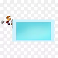 桌面壁纸绿松石相框.Rayman起源-空若网 桌面壁纸绿松石相框.Rayman起源-空若网