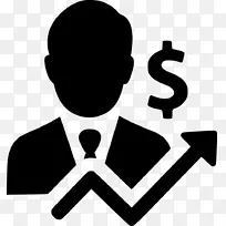 生意人计算机图标-业务-空若网 生意人计算机图标-业务-空若网