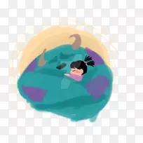 布奥怪物公司詹姆斯p.Sullivan绘图Pixar-boo怪物公司-空若网 布奥怪物公司詹姆斯p.Sullivan绘图Pixar-boo怪物公司-空若网