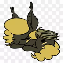 昆虫传粉者卡通剪贴画-培根巴普-空若网 昆虫传粉者卡通剪贴画-培根巴普-空若网