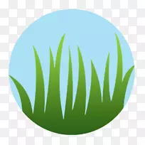 徽标草圆叶字形圆-空若网 徽标草圆叶字形圆-空若网