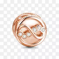 Youtube魅力手镯银金宝石玫瑰金颜色-空若网 Youtube魅力手镯银金宝石玫瑰金颜色-空若网