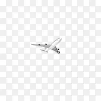 白色黑色飞机-空若网 白色黑色飞机-空若网