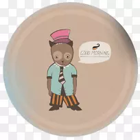 卢拉马戏团马甲餐具-早上好-空若网 卢拉马戏团马甲餐具-早上好-空若网