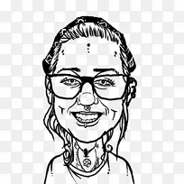 鼻画面部毛发线艺术剪贴画鼻子-空若网 鼻画面部毛发线艺术剪贴画鼻子-空若网