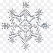 雪花对称白线图案-雪花-空若网 雪花对称白线图案-雪花-空若网