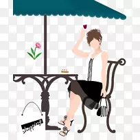 插图-时尚女性插图-空若网 插图-时尚女性插图-空若网