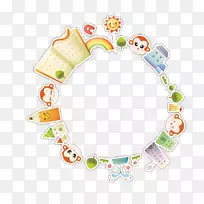 Adobe插画师-创意学校用品-空若网 Adobe插画师-创意学校用品-空若网