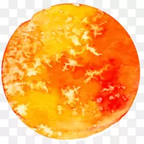 水彩画行星-水彩星球-空若网 水彩画行星-水彩星球-空若网