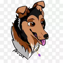 犬种鼻子夹艺术-粗牧羊犬-空若网 犬种鼻子夹艺术-粗牧羊犬-空若网