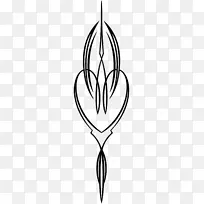 线条艺术对称剪贴画线-空若网 线条艺术对称剪贴画线-空若网