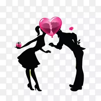 爱情人节浪漫剪贴画-男人和女人都爱-空若网 爱情人节浪漫剪贴画-男人和女人都爱-空若网