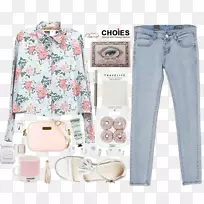 女式T恤牛仔裤女式休闲装印花衬衫-空若网 女式T恤牛仔裤女式休闲装印花衬衫-空若网