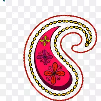 线条艺术绘画剪贴画-佩斯利-空若网 线条艺术绘画剪贴画-佩斯利-空若网