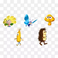 昆虫蝴蝶传粉器剪贴画-昆虫-空若网 昆虫蝴蝶传粉器剪贴画-昆虫-空若网