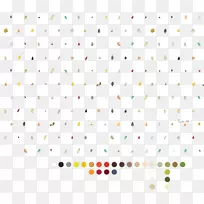 线点字体线-空若网 线点字体线-空若网