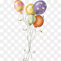 气球生日剪贴画-气球-空若网 气球生日剪贴画-气球-空若网