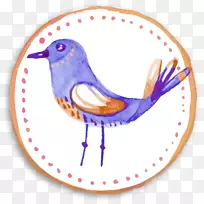 鸟类水彩画.鸟类标记的水彩画-空若网 鸟类水彩画.鸟类标记的水彩画-空若网