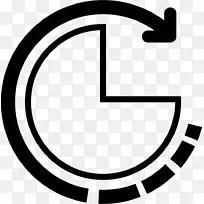 数据分析符号饼图计算机图标符号-空若网 数据分析符号饼图计算机图标符号-空若网