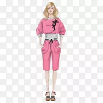 时尚素描,时尚插画,插图-女性-空若网 时尚素描,时尚插画,插图-女性-空若网