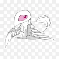 线条艺术手指素描-哭泣天使剪贴画-空若网 线条艺术手指素描-哭泣天使剪贴画-空若网