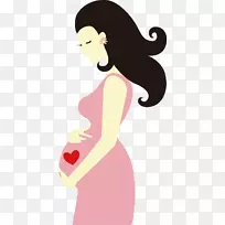 孕妇手绘卡通图案-空若网 孕妇手绘卡通图案-空若网