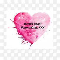 水彩画心-空若网 水彩画心-空若网