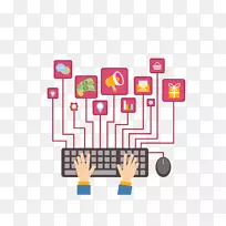 广告编辑技术管理营销彩色创意键盘技术商业信息-空若网 广告编辑技术管理营销彩色创意键盘技术商业信息-空若网