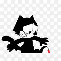 猫费利克斯奥斯瓦德幸运的兔子爪子画猫-空若网 猫费利克斯奥斯瓦德幸运的兔子爪子画猫-空若网