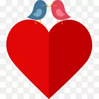 鸟爱浪漫-红爱鸟-空若网 鸟爱浪漫-红爱鸟-空若网