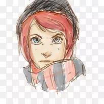 鼻子水彩画脸颊素描-塞巴斯蒂安-空若网 鼻子水彩画脸颊素描-塞巴斯蒂安-空若网