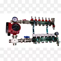 管道泵地板供暖集中供热歧管.地板加热-空若网 管道泵地板供暖集中供热歧管.地板加热-空若网