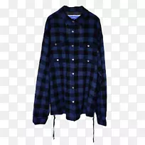 钴蓝格子衬衫-空若网 钴蓝格子衬衫-空若网