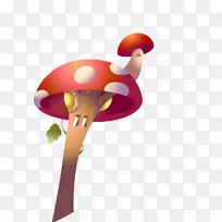 木耳蘑菇动画剪辑艺术-森林精灵装饰元素-空若网 木耳蘑菇动画剪辑艺术-森林精灵装饰元素-空若网